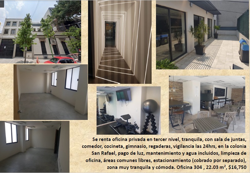 Rento oficina privada en zona cómoda y tranquila
